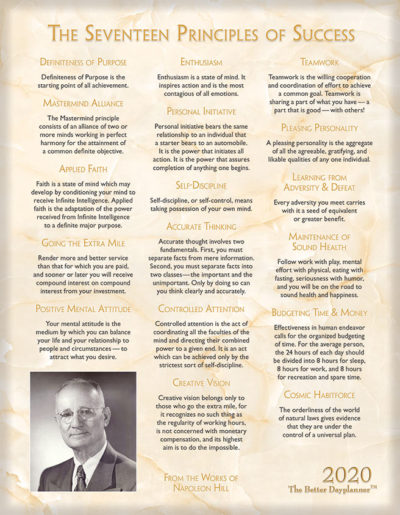 17 Principles of Success Front Cover